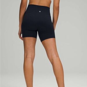 Lululemon Align High-Rise Short with Pockets 6" True Navy